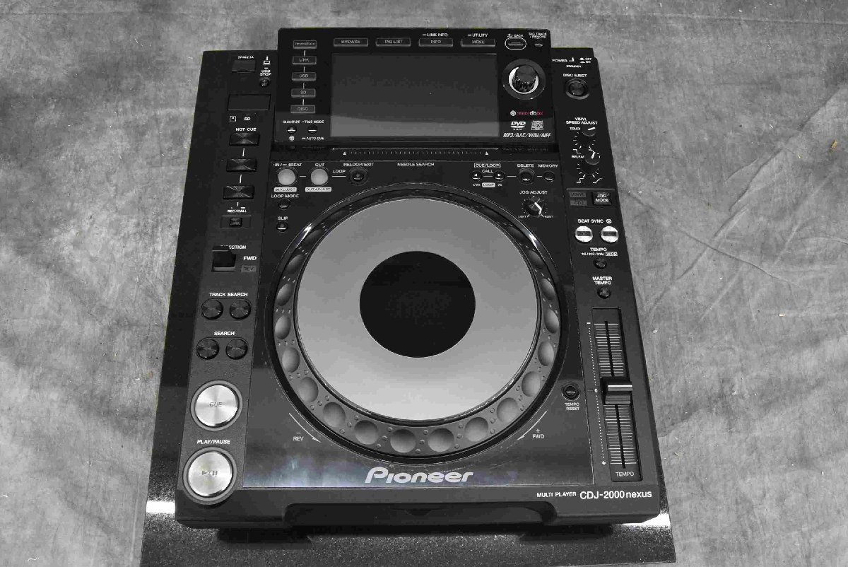 F☆Pioneer/パイオニア CDJ-2000NSX DJコントローラー ① ☆中古☆_画像2