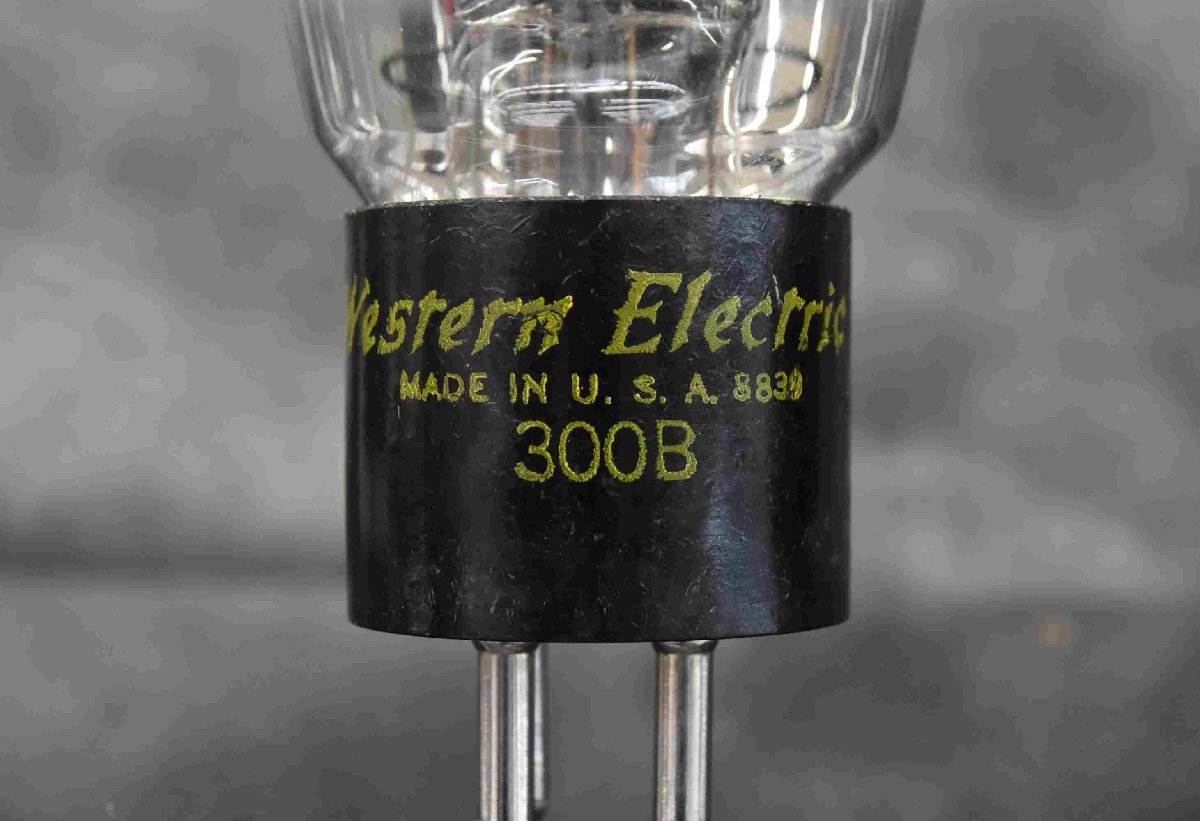 F☆Western Electric 300B-ET真空管 ペア ⑤ ☆現状品☆_画像7