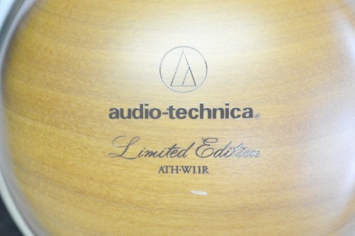 K●【中古】audio-technica ATH-W11R Limited Edition ヘッドホン オーディオテクニカ_画像9