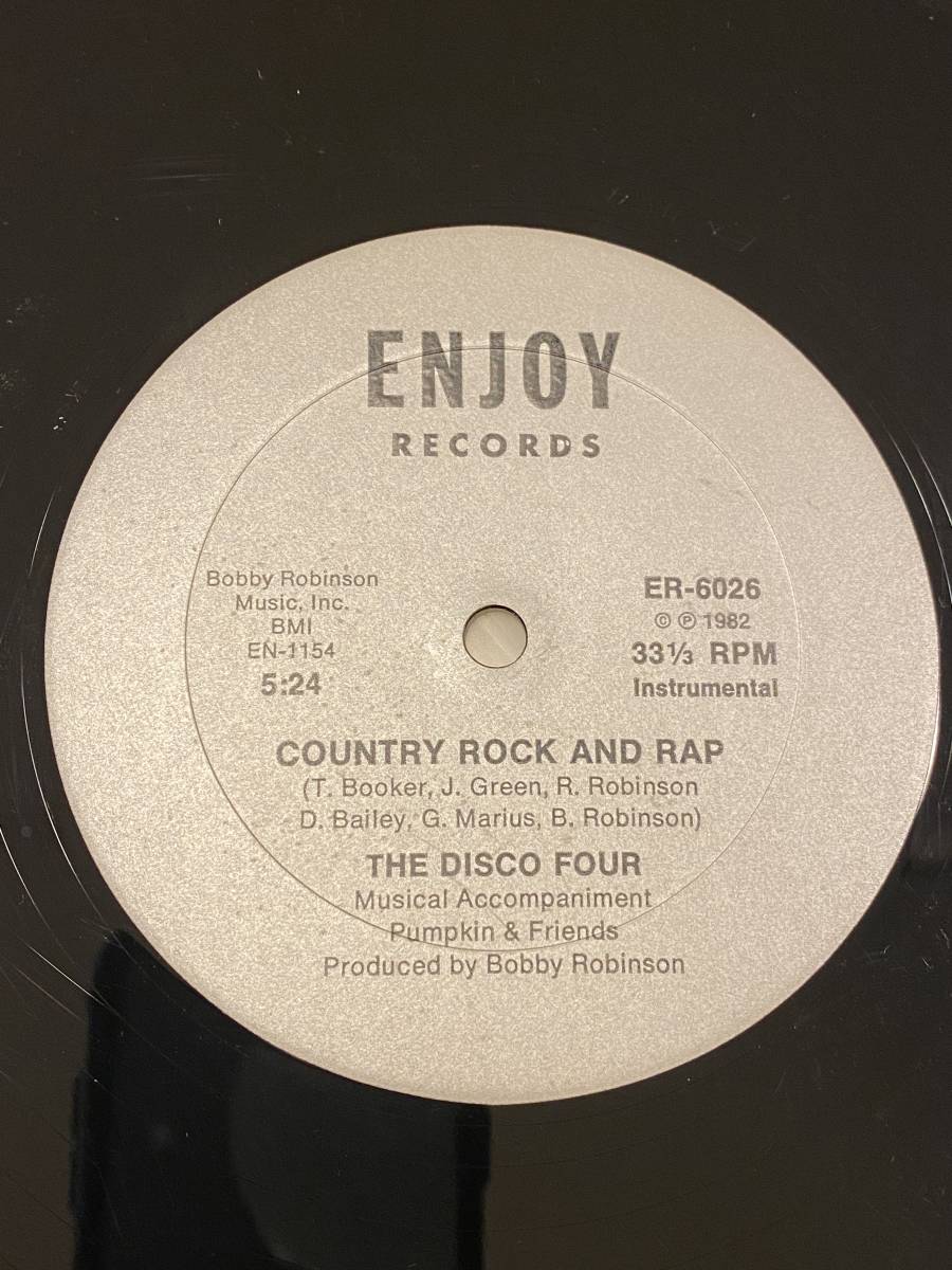 ★THE DISCO FOUR - COUNTRY ROCK AND RAP_画像1