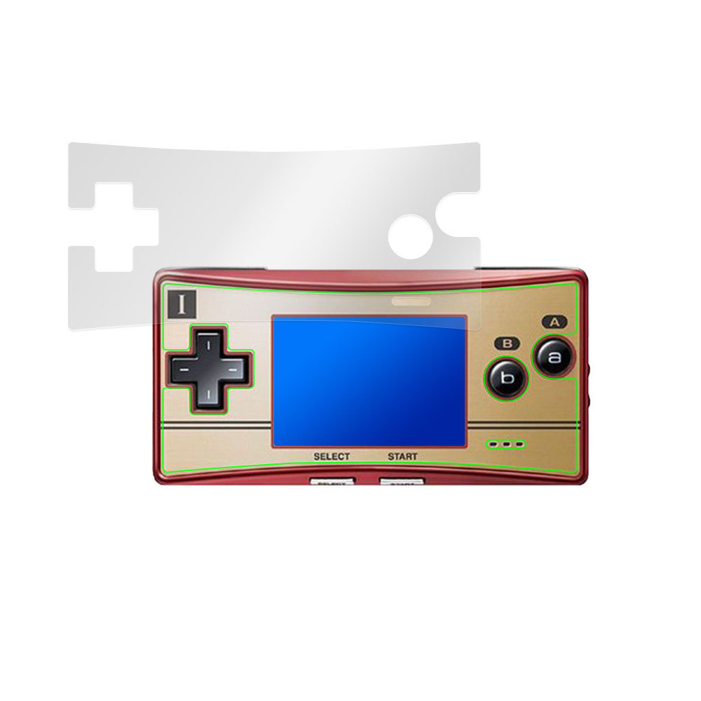 GAMEBOY micro 保護 フィルム OverLay 9H Plus for GAMEBOYmicro 9H 高硬度で映りこみを低減する低反射タイプ ゲームボーイミクロ_画像3