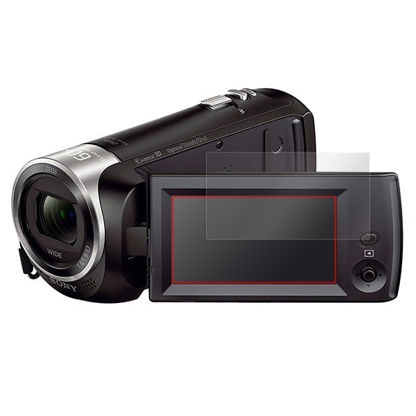 ハンディカム 用 保護 フィルム OverLay Brilliant for SONY デジタルビデオカメラ ハンディカム HDR-CX470 高光沢_画像3