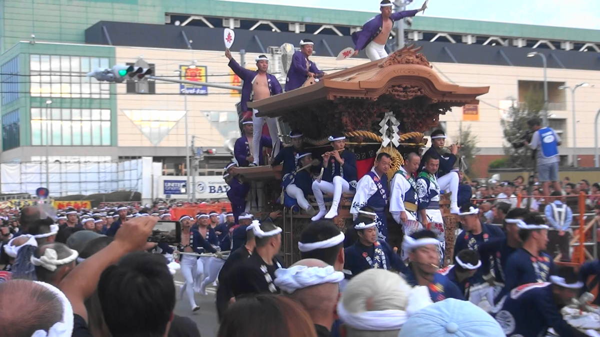 岸和田 旧市 平成30年 2018 だんじり祭 だんぢり祭 地車祭 DVD ブルーレイ 切手 ハガキ可能_画像8