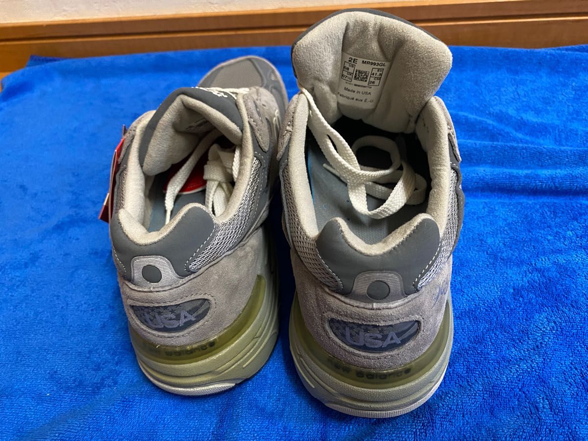 超激レア・未使用】ニューバランスMR993GL 初代(復刻版では 超激レア・未使用】ニューバランスMR993GL 初代(復刻版では