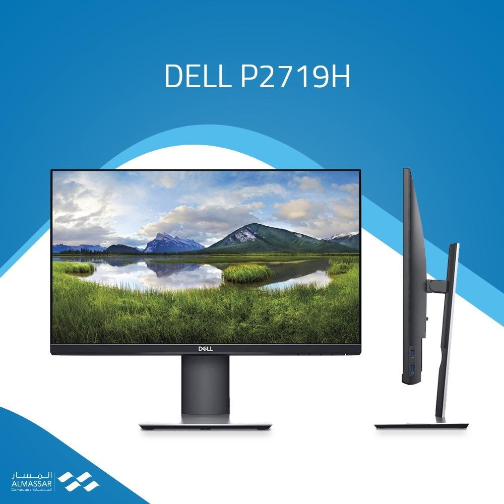DELL P2719H プロフェッショナルシリーズ 27インチモニタ IPS　ノングレア(非光沢)　昇降・回転可能 D-Subx1/HDMIx1/DisplayPortx1