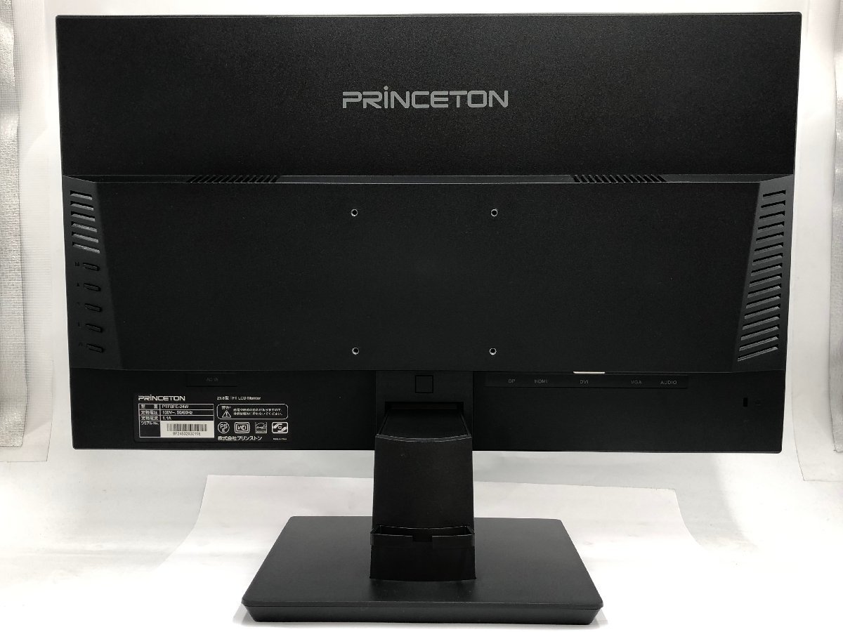 PRINCETON プリンストン 広視野角パネル採用 白色LEDバックライト 23.8型 ワイド カラー 液晶ディスプレイ ブラック PTFBFE-24W_画像3