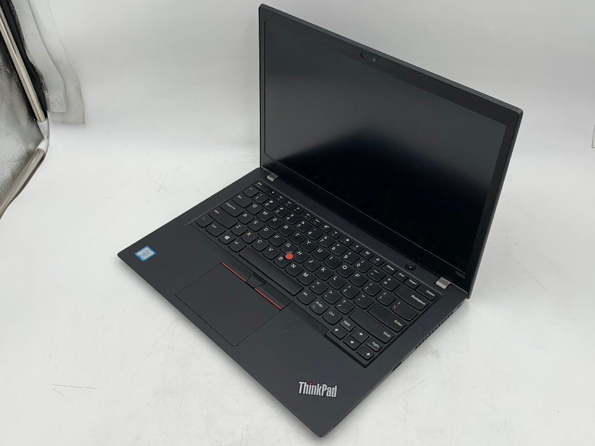 英語キーボード フルHD 14型 Lenovo ThinkPad T480S Windows11 八世代 i7-8650U 24GB NVMe 512GB-SSD カメラ 無線 Office付 中古_画像6