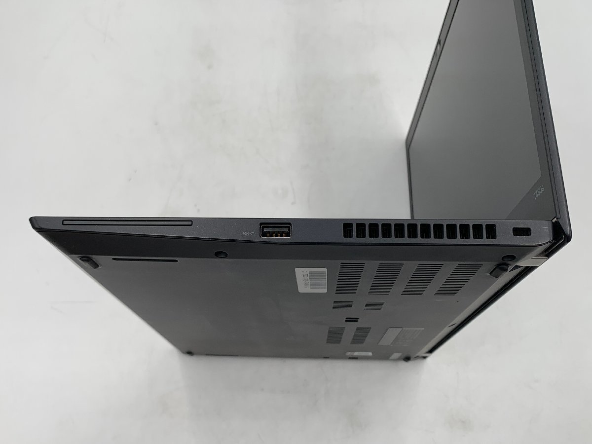 英語キーボード フルHD 14型 Lenovo ThinkPad T480S Windows11 八世代 i7-8650U 24GB NVMe 512GB-SSD カメラ 無線 Office付 中古_画像6