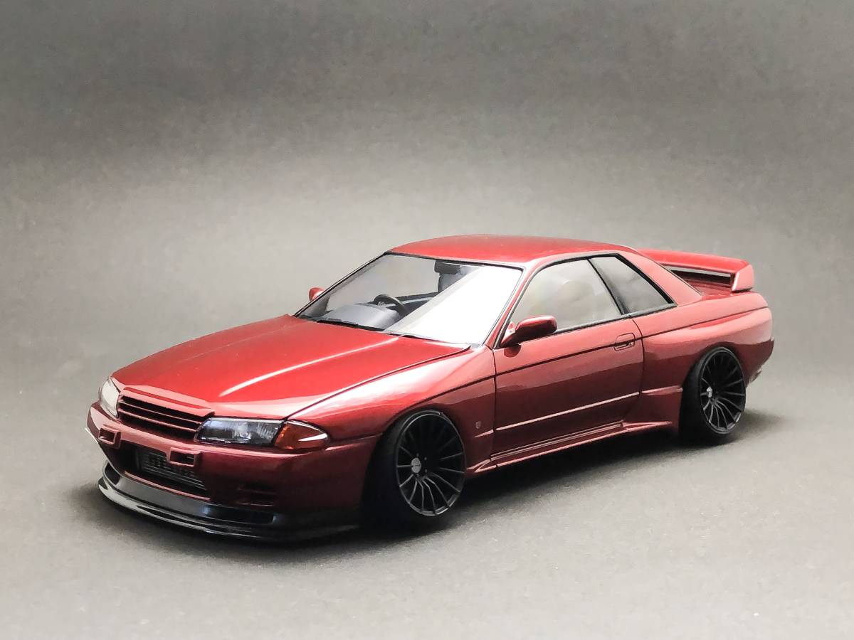 田宮1/24日產Skyline GT-R R32 Nismo定製成品 原文:タミヤ 1/24 ニッサン スカイライン GT-R R32 ニスモカスタム 完成品