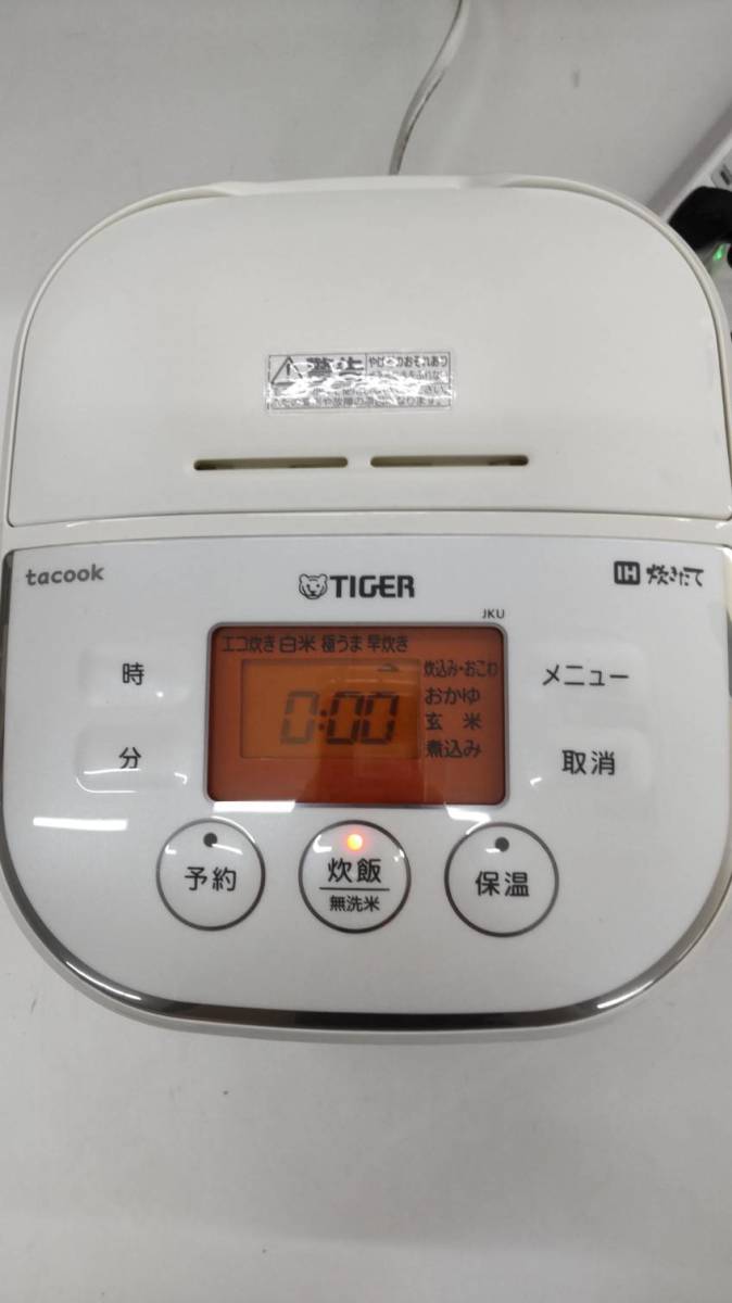 0510k1909 タイガー IH炊飯ジャー JKU-A551 2017年製_画像9
