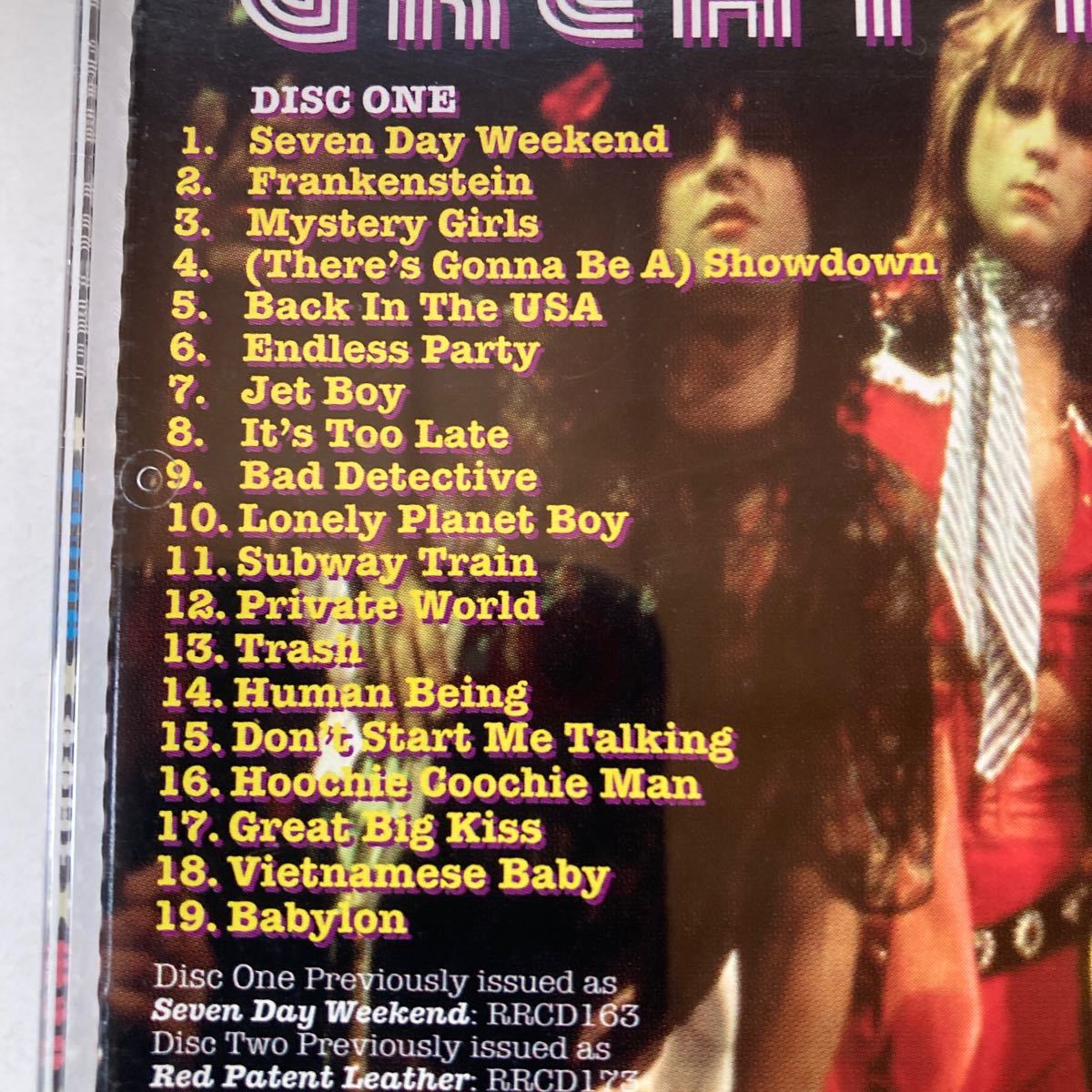 NEW YORK DOLLS ニューヨーク・ドールズ GREAT BIG KISS Seven Days Weekend Jet Boy Human Being Personality Crisis Looking For A Kiss_画像4