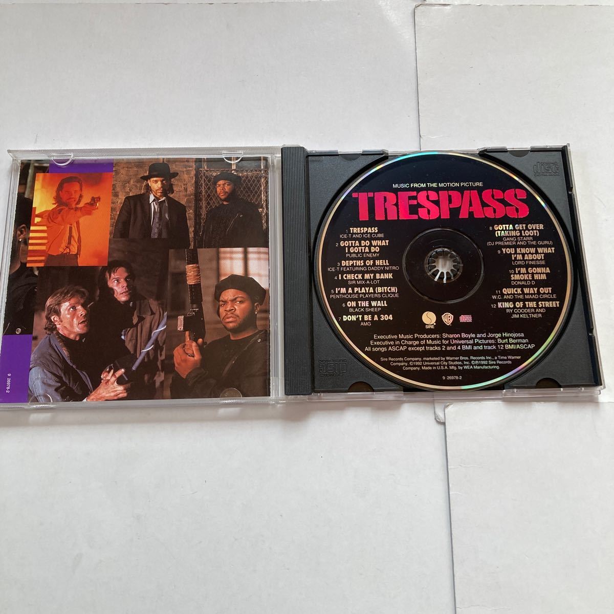 送料無料 トレスパス TRESPASS ICE-T ICE CUBE RY COODER ライ・クーダー JIM KELTNER PUBLIC ENEMY BLACK SHEEP GANG STARR LORD FINESSEの画像2