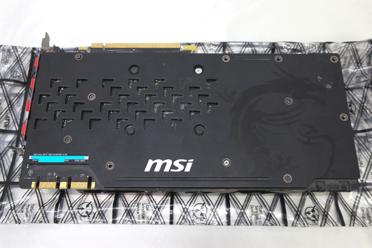 ＜中古品＞MSI グラフィックボード GeForce GTX 1080 GAMING X 8G（12523081813507DJ）_画像3