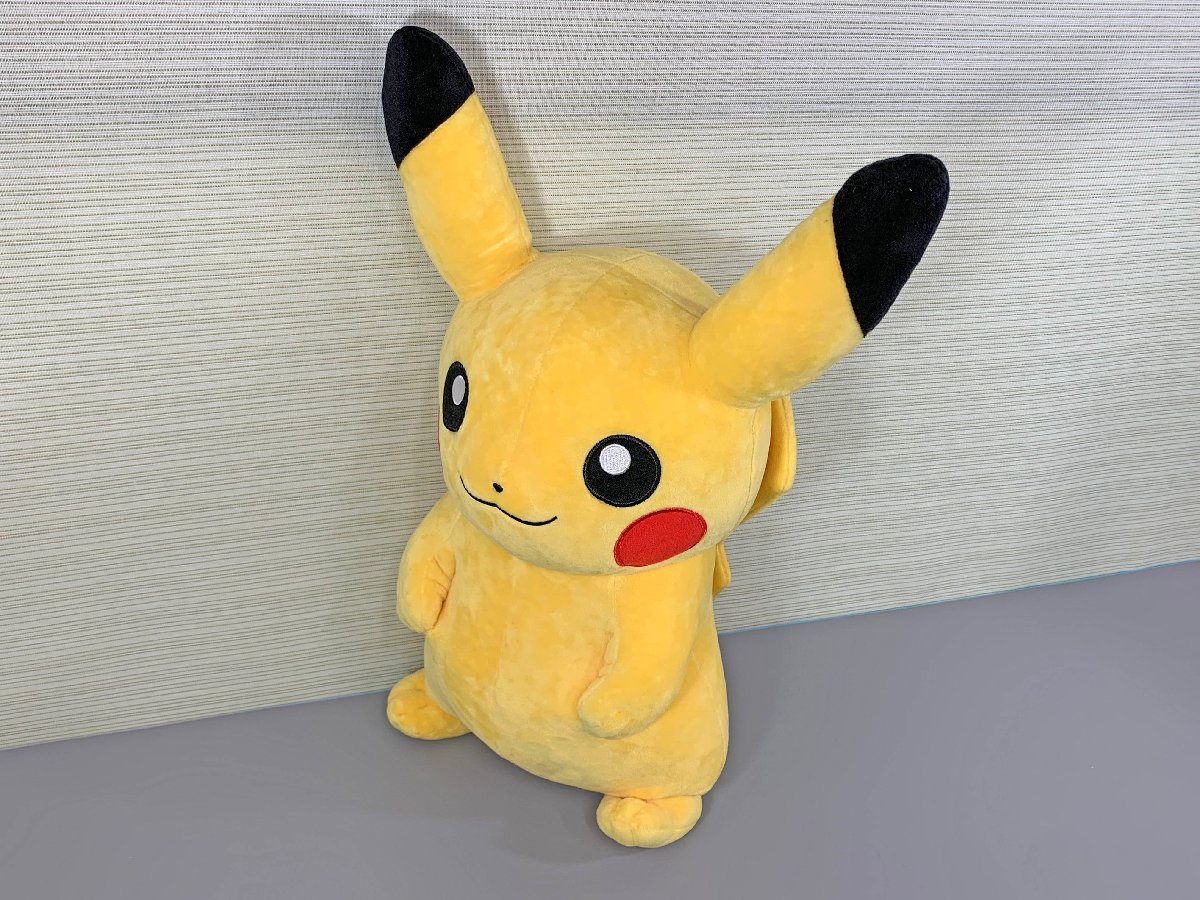 ＜中古品＞ ポケモン 等身大ピカチュウぬいぐるみ (60423082113586TM)_画像4