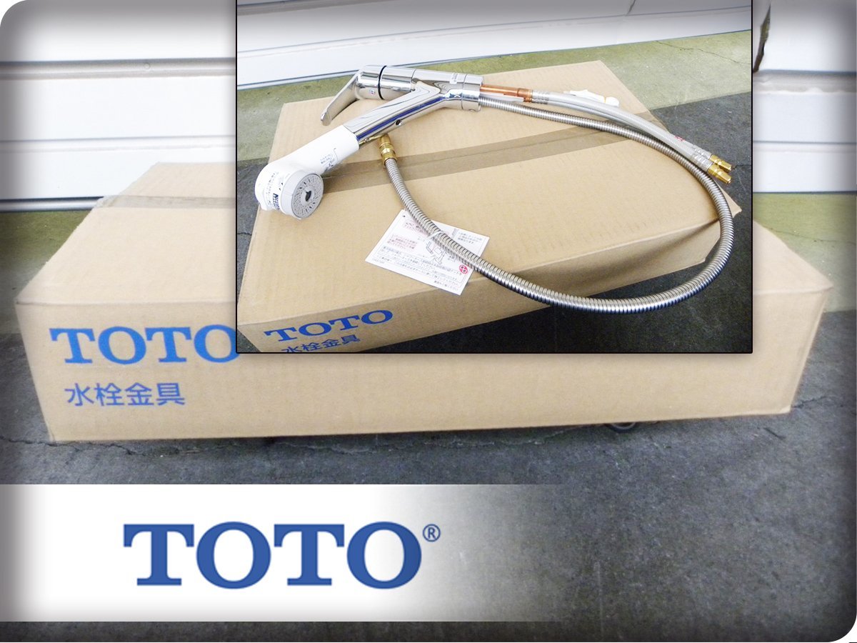 ■展示品■TOTO/トートー■メタルジョイシリーズ■台付シングル13(台所)■ハンドシャワー混合栓■TKJ32PB3R■khhw222m_画像1