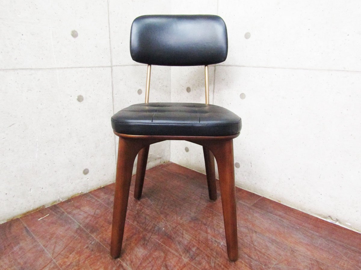 新品/未使用品/STELLAR WORKS/高級/FLYMEe/Utility Chair U/ユーティリティ チェア U/Neri & Hu/アッシュ/牛革/チェア/168,300円/ft8335m_画像3