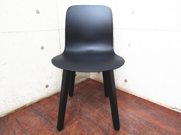 新品/未使用品/MAGIS/マジス/高級/SUBSTANCE/サブスタンス/Naoto Fukasawa/SD5000/seat black/plywood only leg black ash/85800円yykn863m_画像3