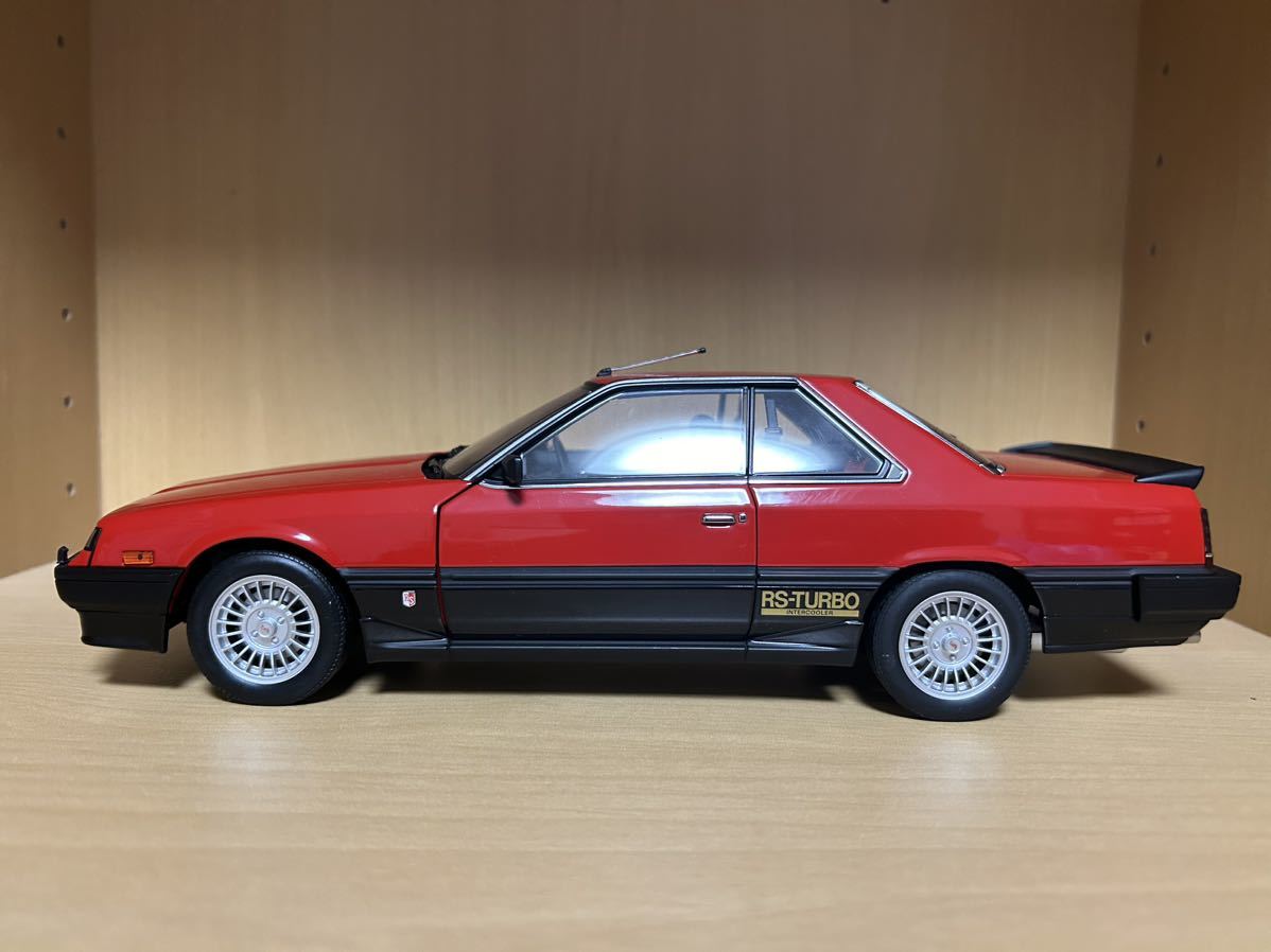 オートアート 1/18 NISSAN SKYLINE 2000 Turbo RS-X(DR30) AUTOart 日産スカイライン 鉄仮面 赤/黒　箱違い_画像2