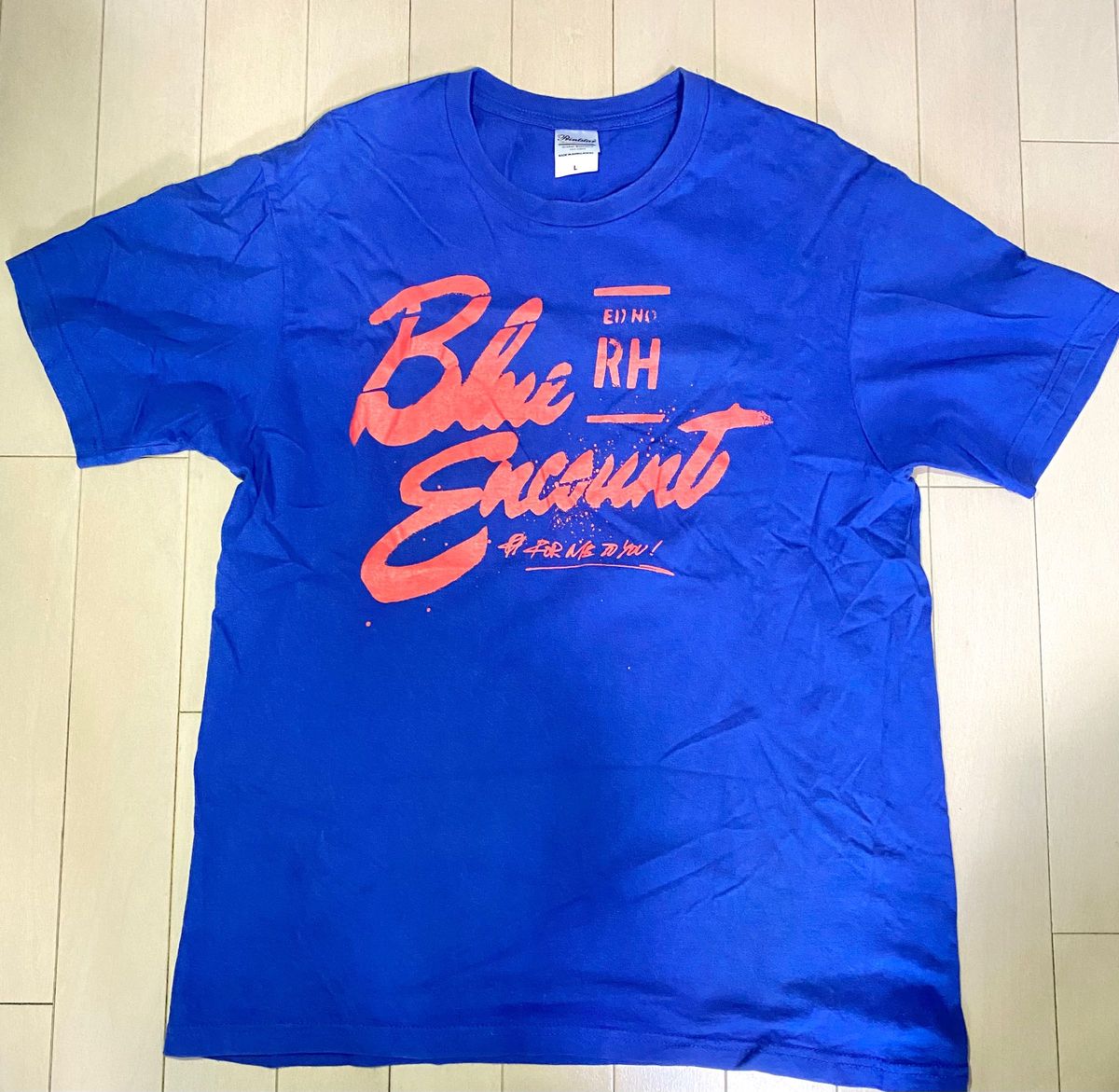 BLUE ENCOUNT グッズ　バンT  シャツ 半袖 Tシャツ　Lサイズ