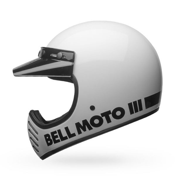 BELL ベル オンロード ヘルメット Moto-3 Classic クラシック ホワイト/XL 白 大人気レトロ調_画像2