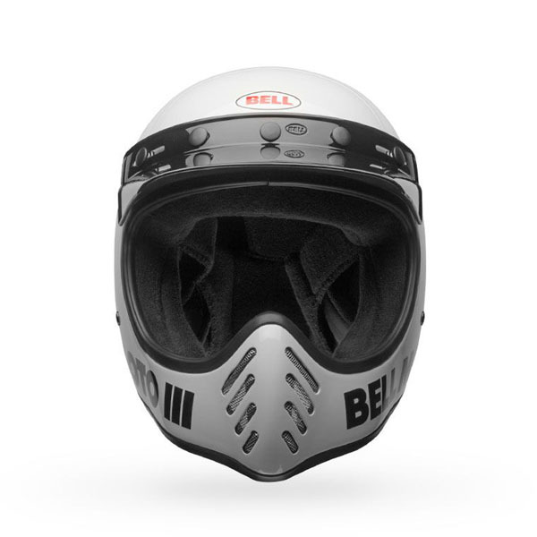 BELL ベル オンロード ヘルメット Moto-3 Classic クラシック ホワイト/XL 白 大人気レトロ調_画像8