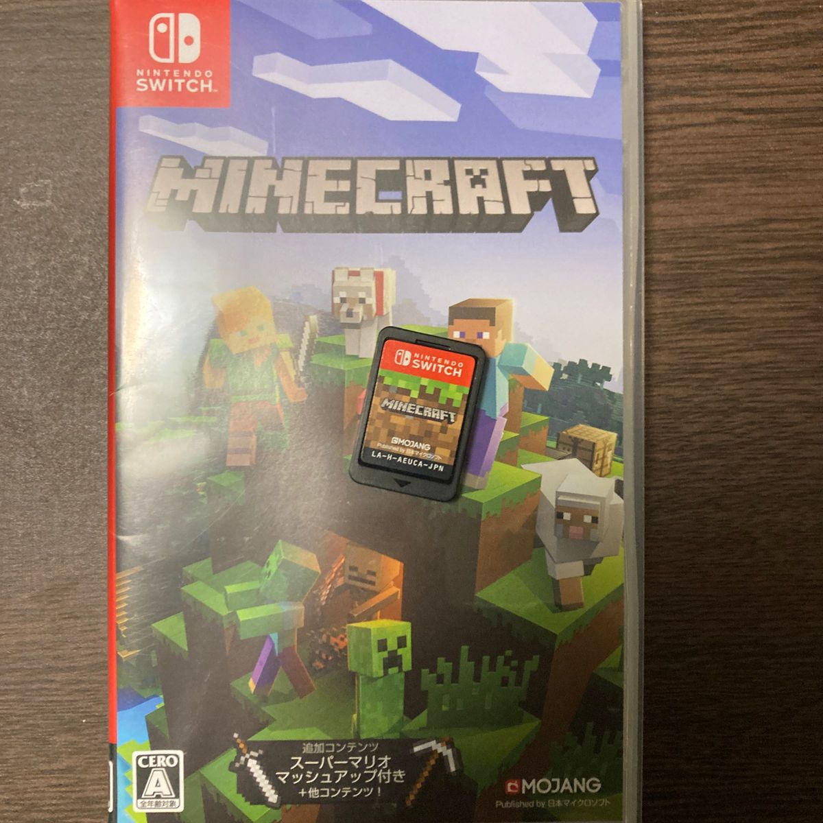 Switch版 マインクラフト カセット パッケージ付き Nintendo Switch版 マインクラフト カセット パッケージ付き Nintendo