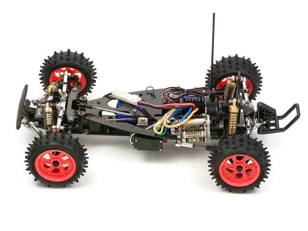 TAMIYA アバンテ ブラックスペシャル 軽量 ホイール 前後 1台分 タミヤ 1/10RC VQS イグレス バンキッシュ AVANTE