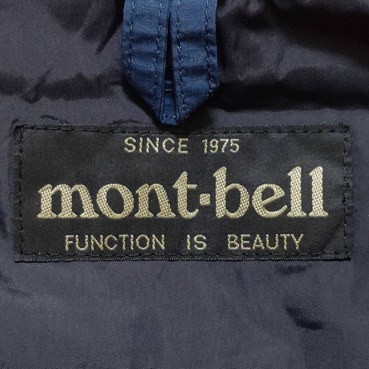 【mont-bell】モンベル Thinsulate シンサレート マウンテン パーカー ジャケット ナイロン ジャンバー オレンジ×ネイビー メンズ S/170j_画像8