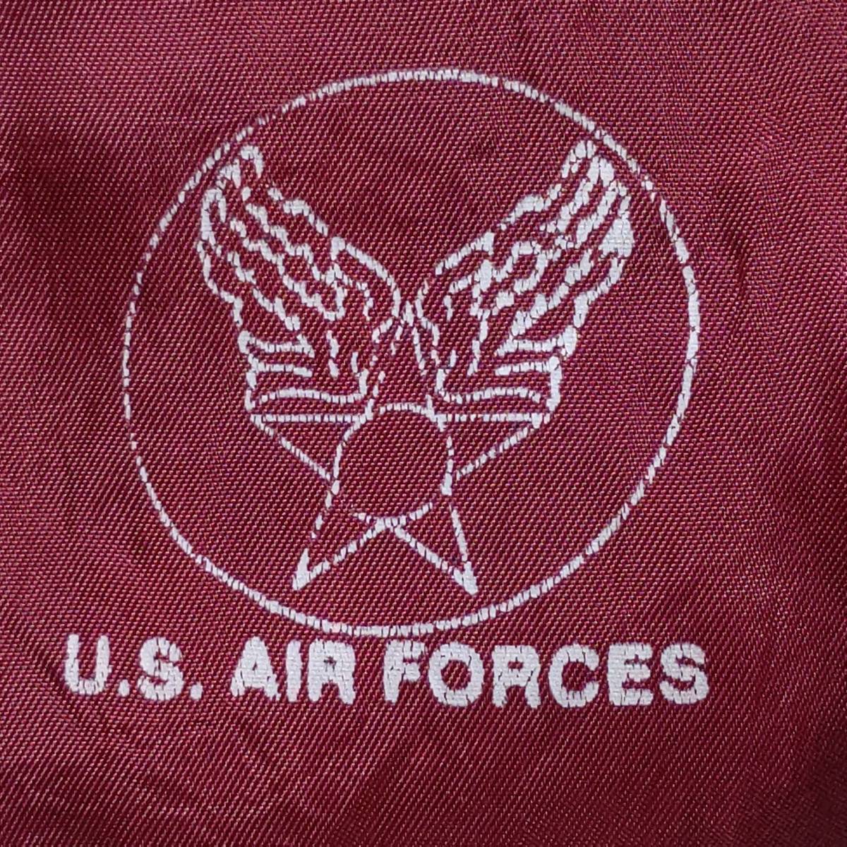USA製【HOPE MFG.,INC.】ホープ社 フライト ジャケット B-15C U.S.AIR FORCE エアフォース 空軍 SCOVILL ネイビー 紺色 メンズ 40/155j_画像9