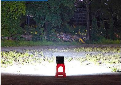 【100W投光器2個】防水LED 投光器 作業灯 100W 15000LM フラッドライト 省エネ 高輝度 アース付きプラグ 1.8Mコード ワークライト_画像7