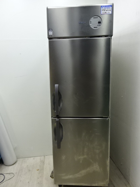 '18年 大和冷機 ダイワ 業務用 縦型2ドア冷蔵庫 231CD-EC 100V 中古 厨房 W600