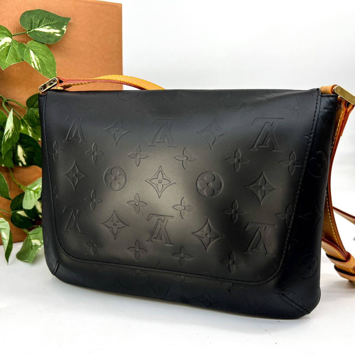 1円〜ルイヴィトン LOUIS VUITTON M19 ヴェルニ トートバッグ ショルダーバッグ　レディース ハンドバッグ レディース メンズ_画像2