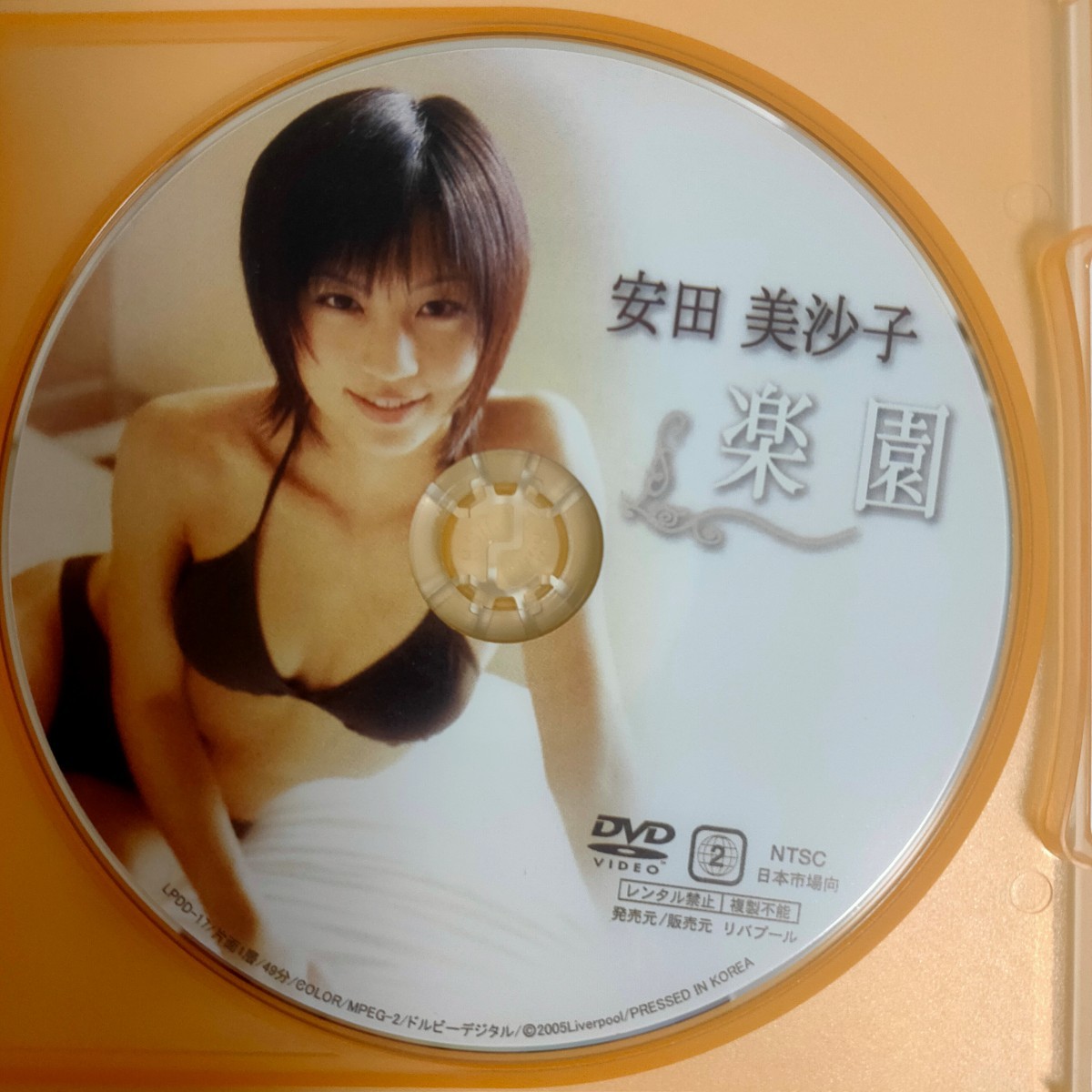 日本代購代標第一品牌【樂淘letao】－【中古品】安田美沙子楽園【DVD】