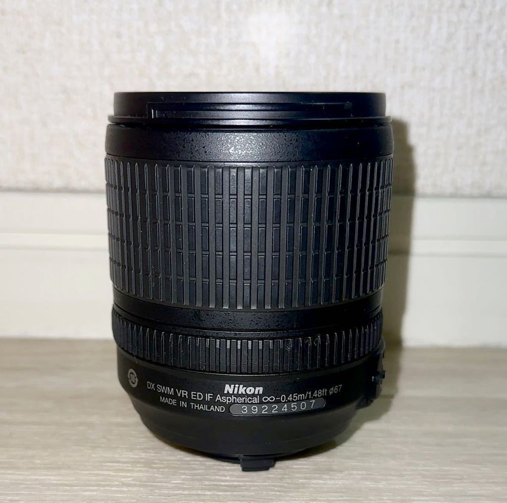 2000円スタート！美品　ニコン Nikon DX AF-S オートフォーカス NIKKOR 中望遠 レンズ 18-105mm 1:3:5 レンズキャップ　ポーチ付き　中古_画像3