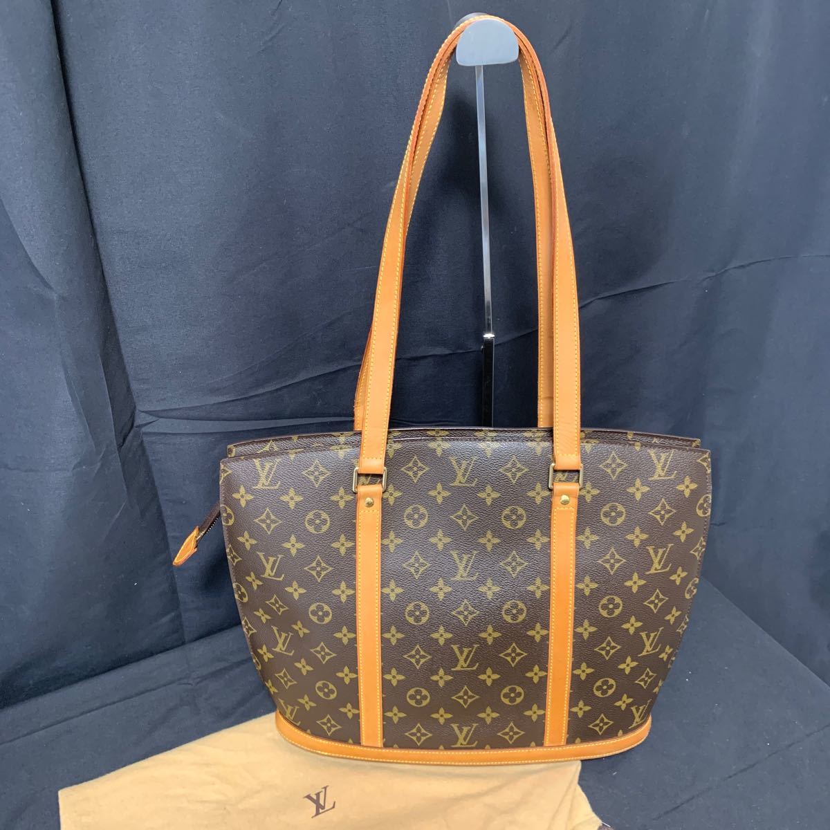 未使用品 LOUIS VUITTON ルイヴィトン LV M51102 モノグラム バビロン トートバッグ ショルダーバッグ ブラウン タグ付き 保存袋付き_画像1