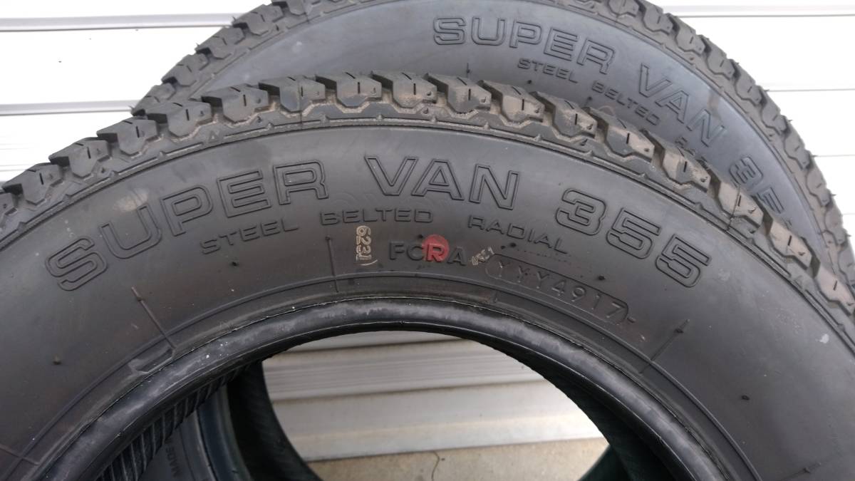 【二手】YOKOHAMA Yokohama SUPER VAN 355 145R12 6PR LT 原文:【中古】YOKOHAMA ヨコハマ SUPER VAN 355 145R12 6PR LT