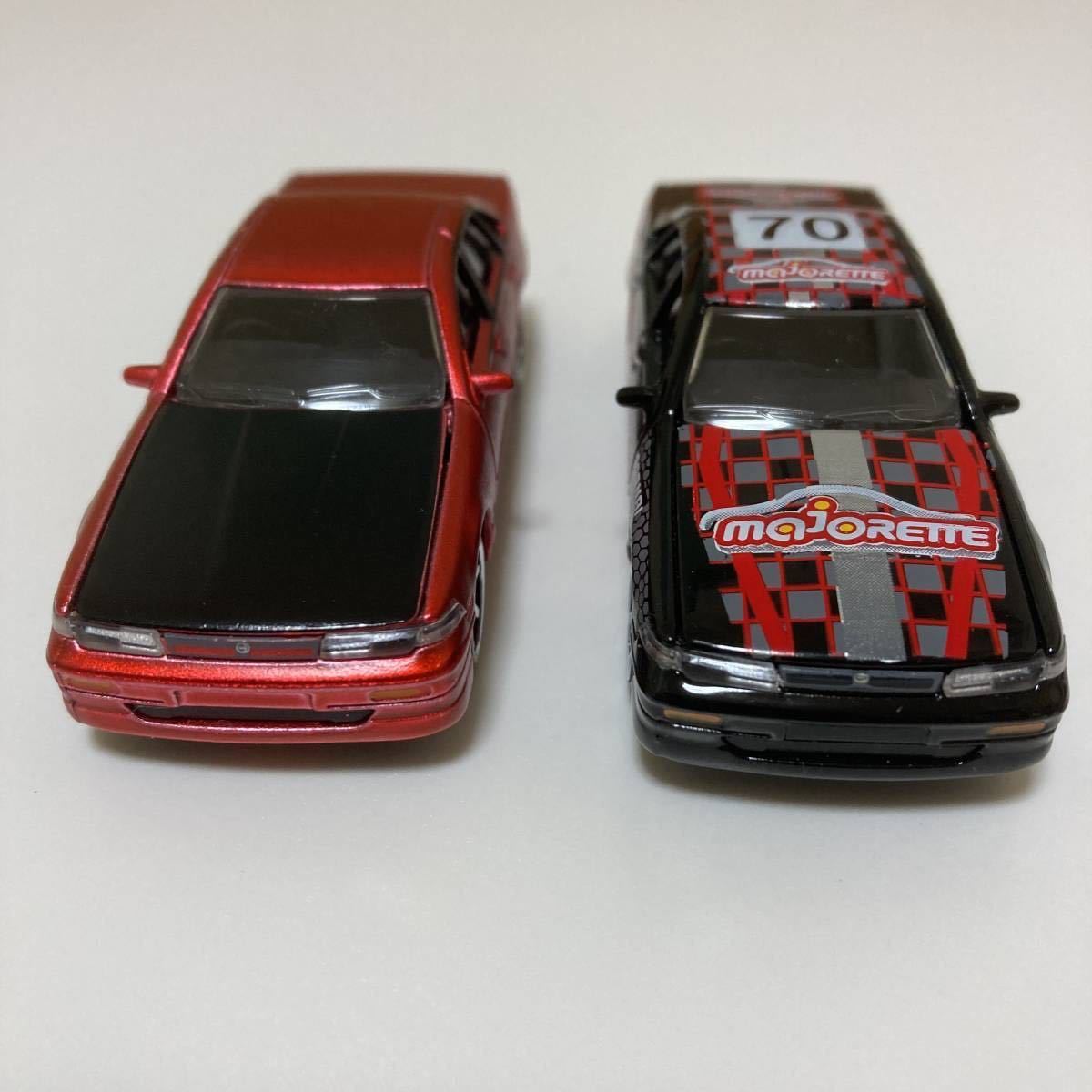 Majorette マジョレット 日産 セフィーロ 2台セット レース仕様 オレンジ_画像4