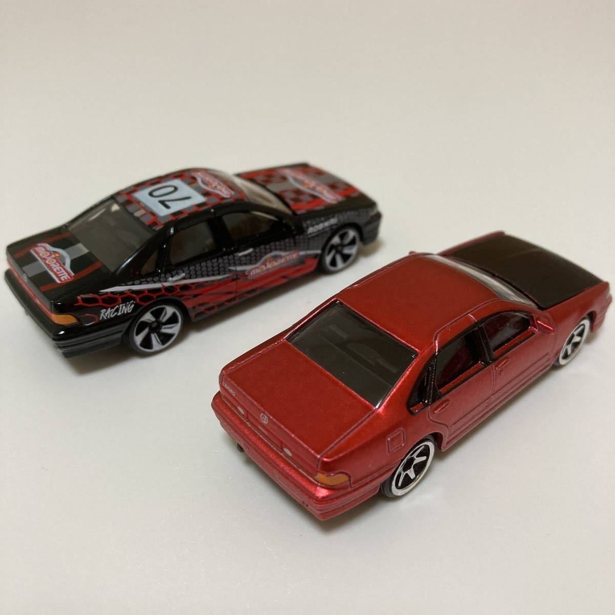 Majorette マジョレット 日産 セフィーロ 2台セット レース仕様 オレンジ_画像2