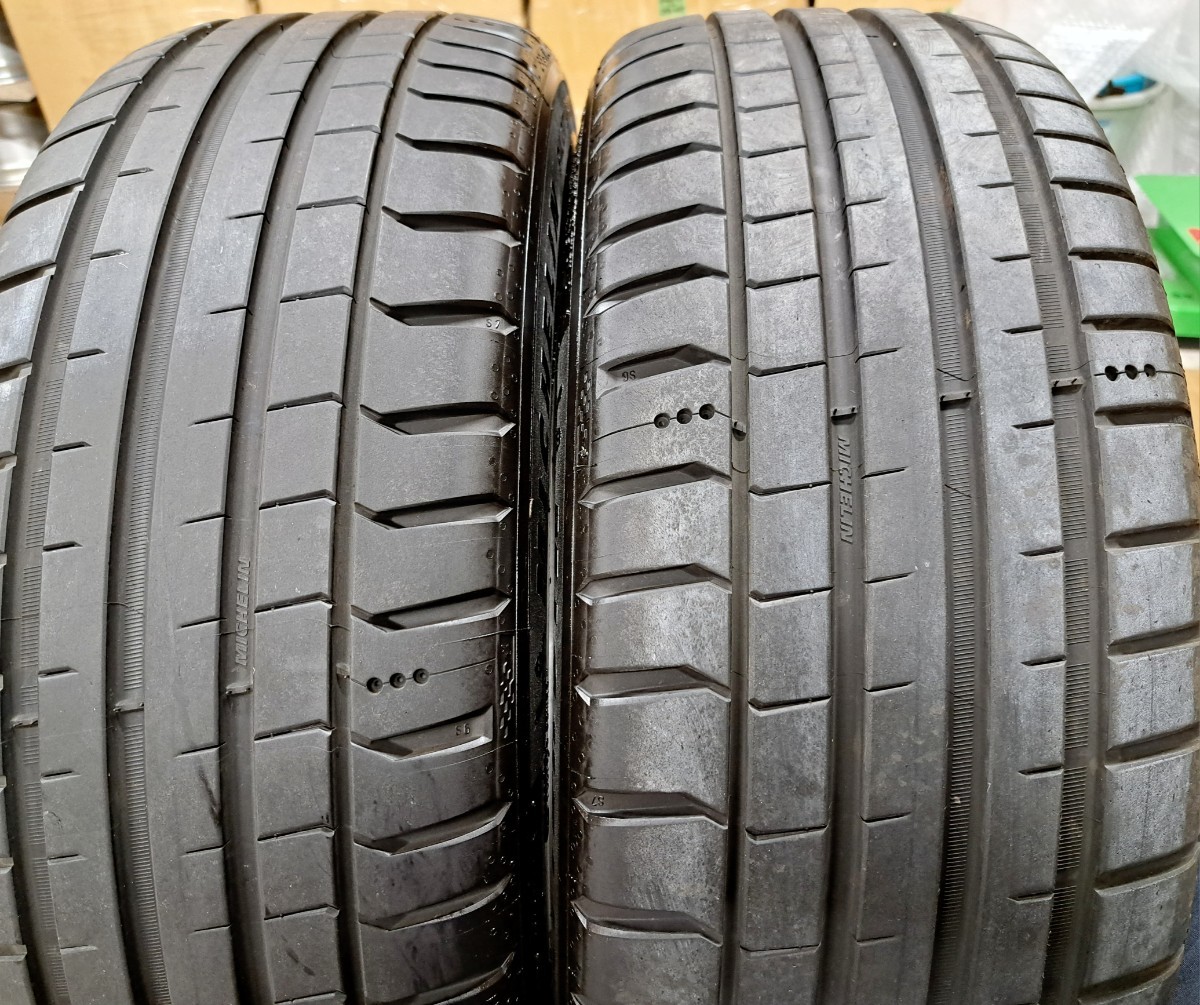 【ほぼ新品】ミシュラン パイロットスポーツ5 215/45R18 タイヤ 4本 215 45 18　2022年 スバル レガシィ アクセラ 走行800キロのみ 極上品_画像6