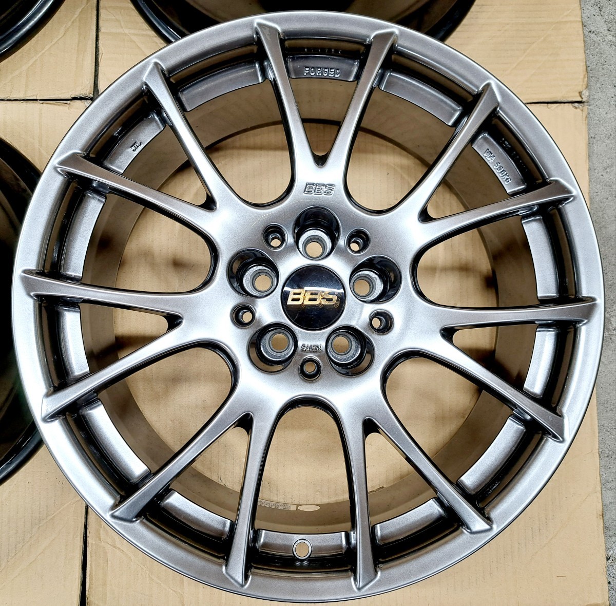 【超極上品】BBS RE-V ホイール 18インチ 7.5J 100 鍛造 スバル レガシィ BRZ インプレッサ フォレスター トヨタ 86 プリウス 定価51万円の画像2