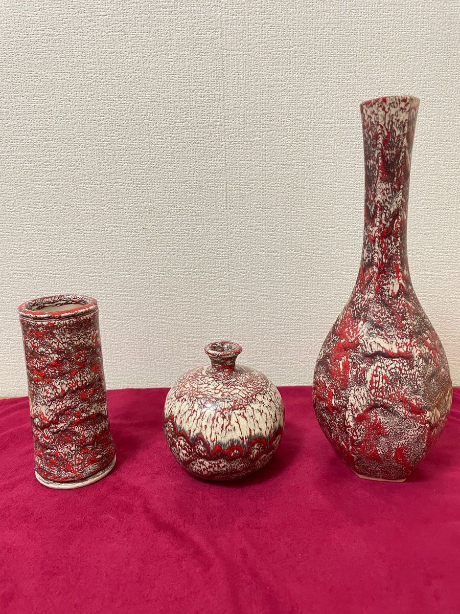 激レア 希少】松田箕山 箕面焼 花瓶 一輪挿し 茶道 茶道具 陶器 激レア 希少】松田箕山 箕面焼 花瓶 一輪挿し 茶道 茶道具 陶器