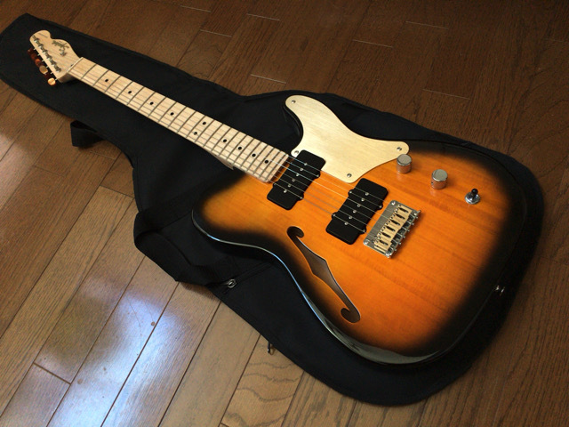 Squier by Fender スクワイア フェンダー Paranormal Cabronita Telecaster Thinline MOD_画像2