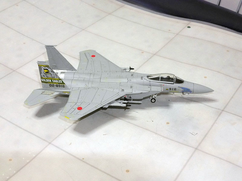 1/72空氣自衛力壓鑄F15J成品 原文:1/72　航空自衛隊ダイキャスト製　F15J 完成品