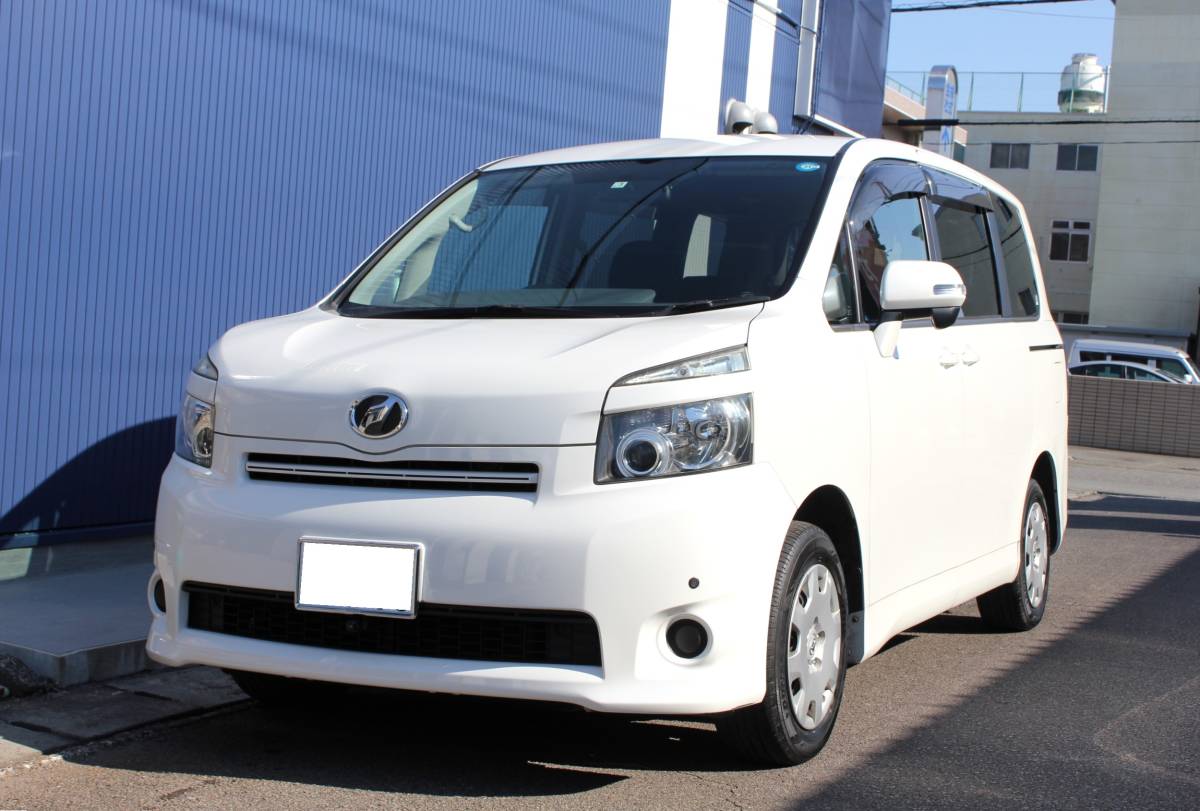 H21 year Toyota VOXY 70 series X L edition * vehicle inspection "shaken" long H32/3 till *HID*HDD navi *TV&DVD* flip down *F&B monitor * prompt decision price cut!