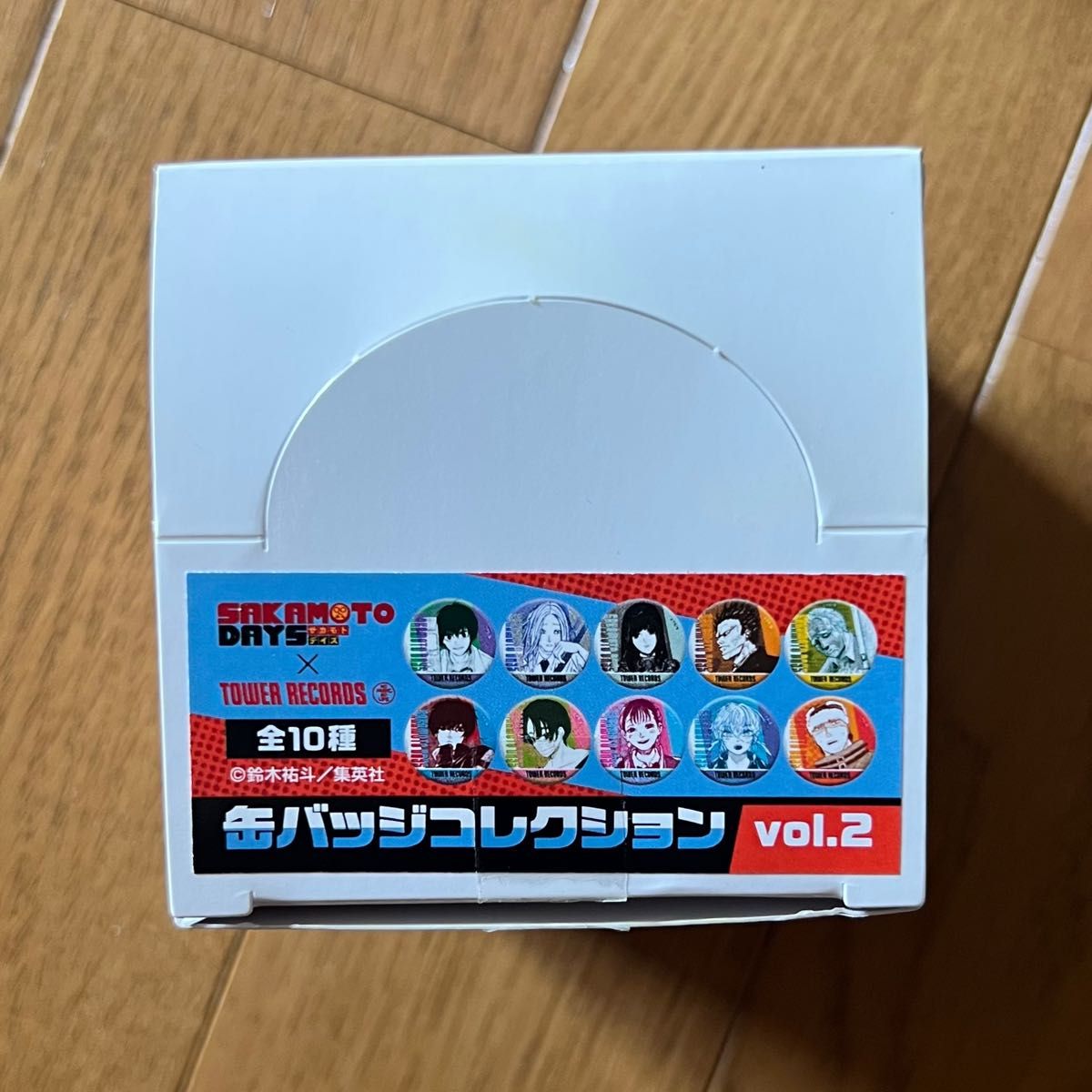 サカモトデイズ タワレコ 缶バッジ vol2 コンプ BOX