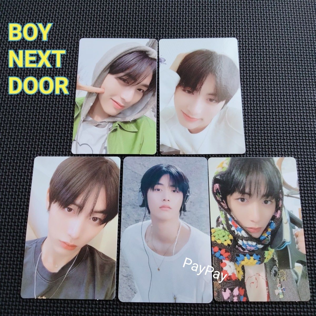 BOYNEXTDOOR テサン WHO トレカ アルバム封入トレカ weverse BOYNEXTDOOR テサン WHO トレカ アルバム封入トレカ weverse