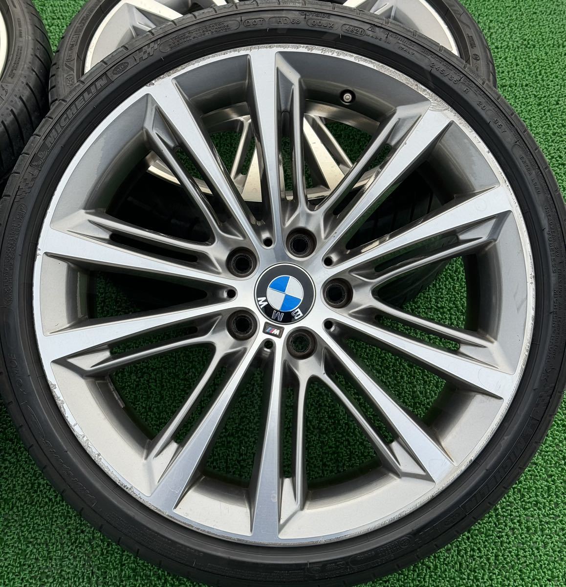 BMW 純正 20インチタイヤホイールセット!! PCD120 8.5j. 9j. BMW等. 着払いになります。_画像3