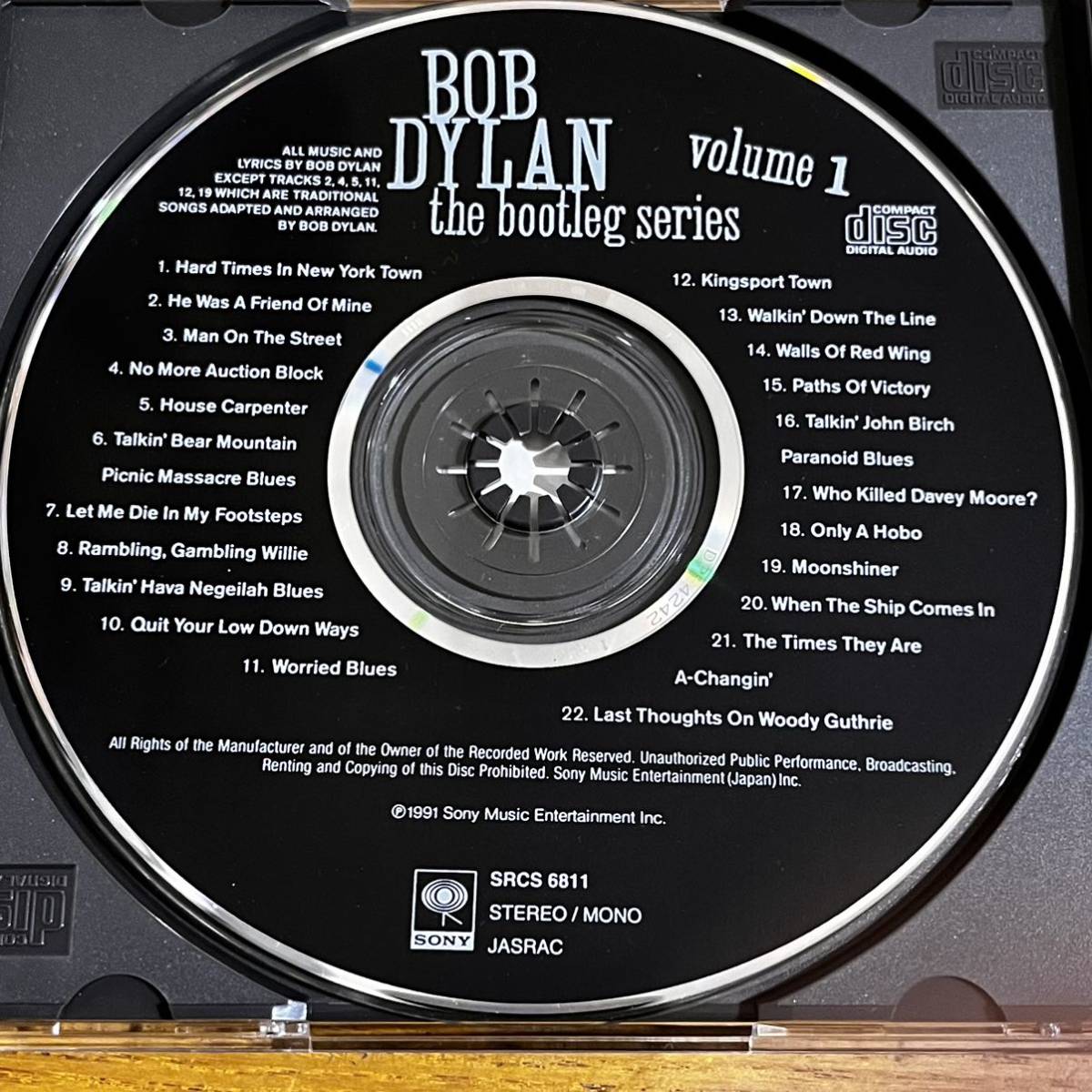 3CD ボブディラン Bob Dylan Bootleg Series Vol 1~3 1961~91 ディスク良好 ブックレット付き 日本語解説有り スリーブケース仕様_画像5