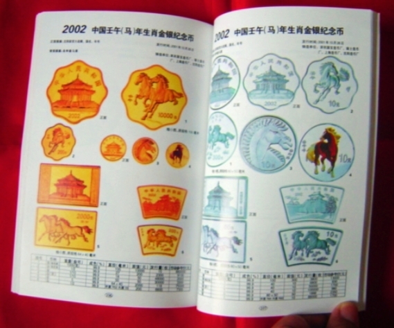 限定特値！「中国硬幣図録(中文)」 1949年から2006年までのコインと2002年から2006年までの金銀貨を収録 参考価額があり 155p　中文_画像3