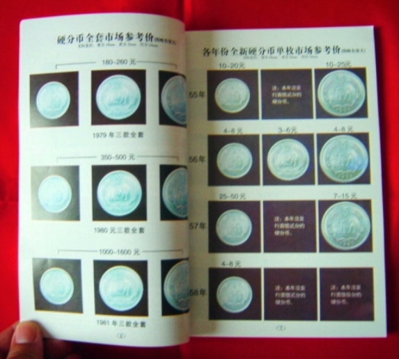 限定特値！「中国硬幣図録(中文)」 1949年から2006年までのコインと2002年から2006年までの金銀貨を収録 参考価額があり 155p　中文_画像6